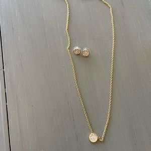 Kate Spade necklace and earrings set
